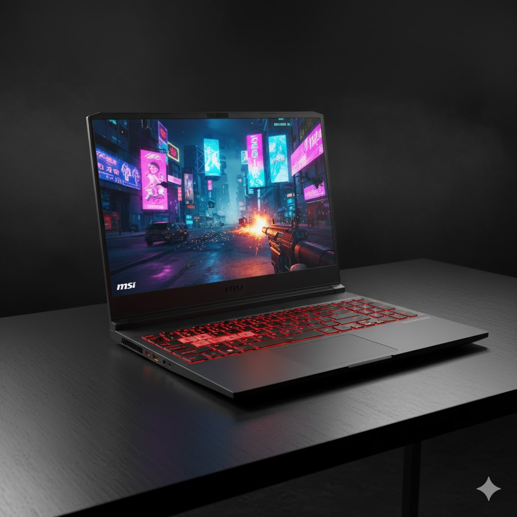 MSI Thin A15 B7UCX: Laptop Gaming Ringan dengan Performa Andal